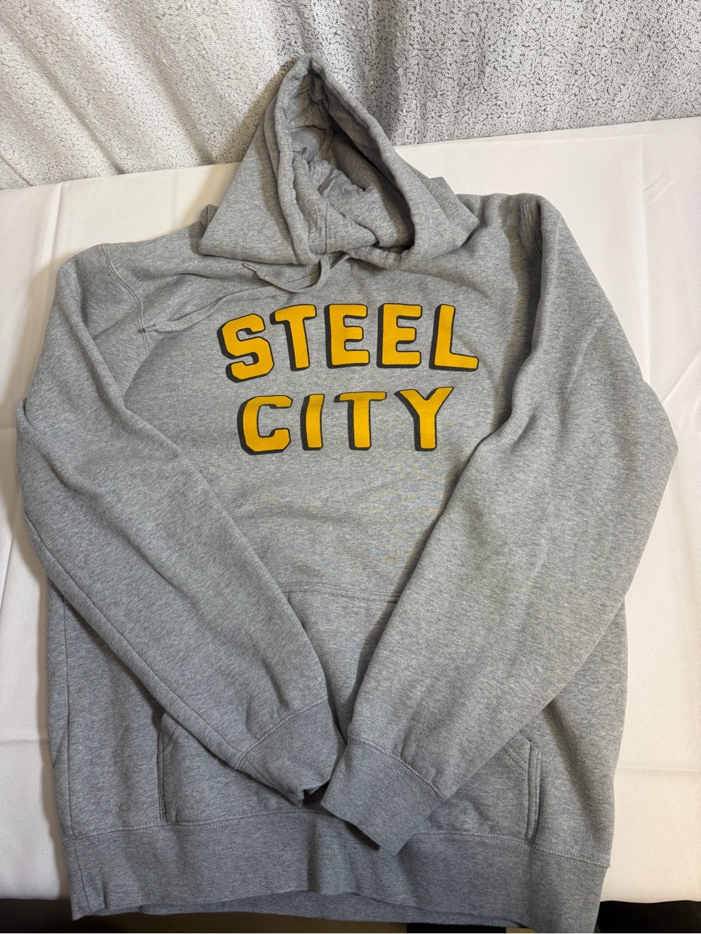 Steel City Gray Hoodie - Grey Pullover Sweatshirt
